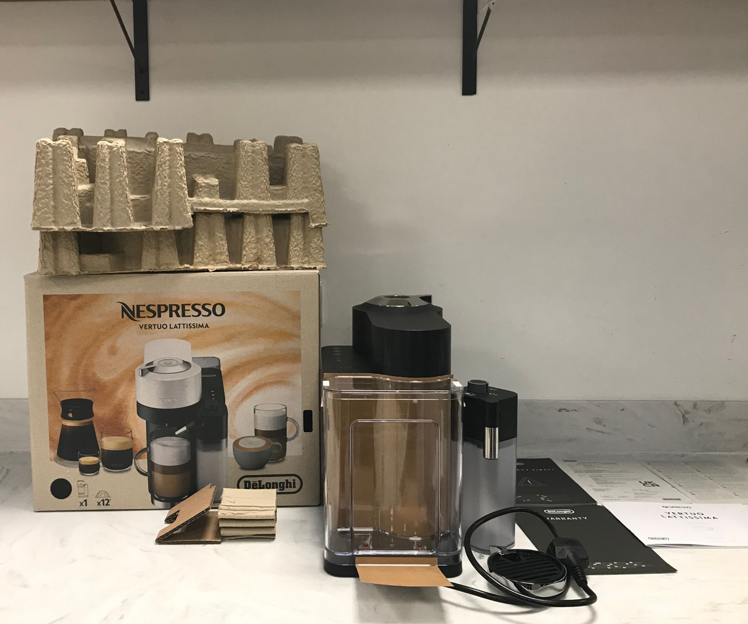 Nespresso Vertuo Lattissima unboxing