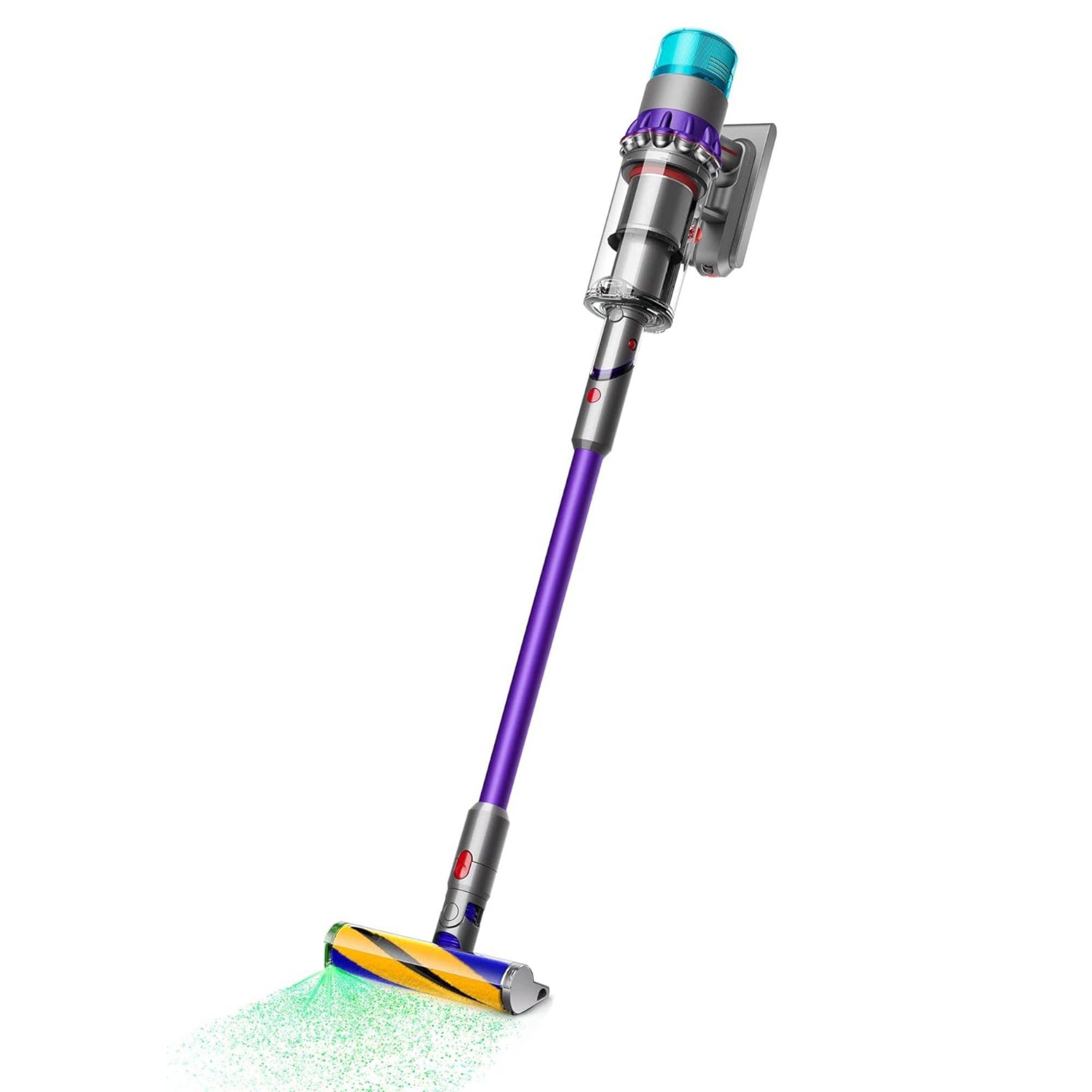 Et Dyson Gen5Detect -vakuum på hvit bakgrunn