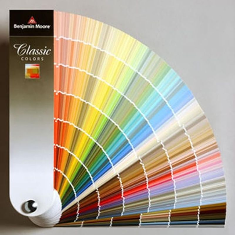 Benjamin Moore fargeviftedekk