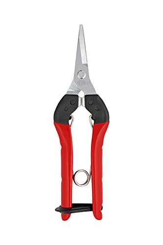 Felco snipper med røde håndtak
