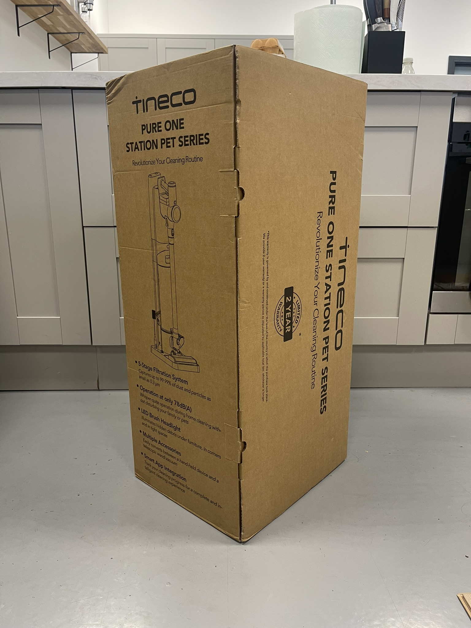 Tineco Pure One Station PET-emballasje