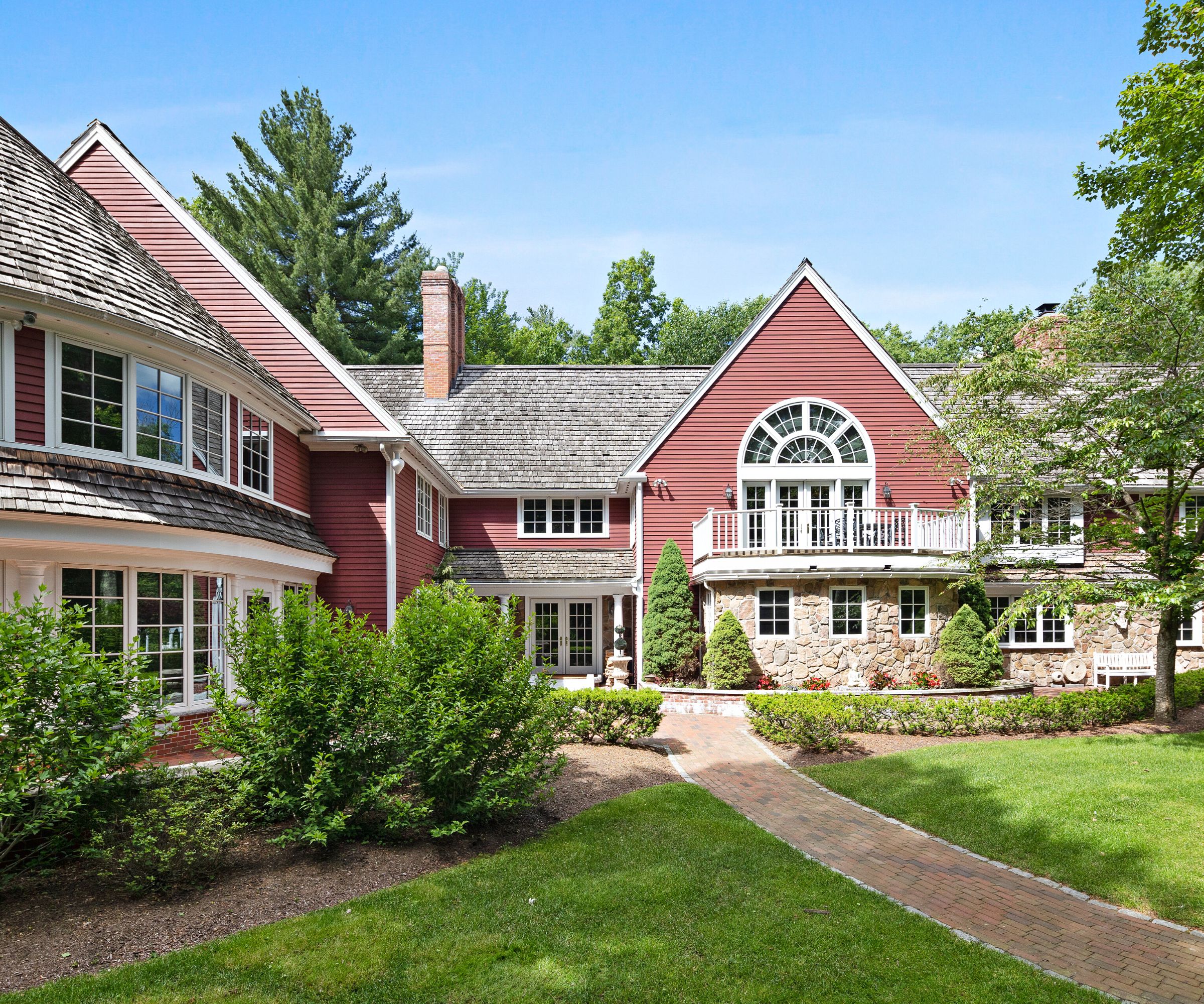 Et av gjestehjemmene i Yankee Candle Founder Estate