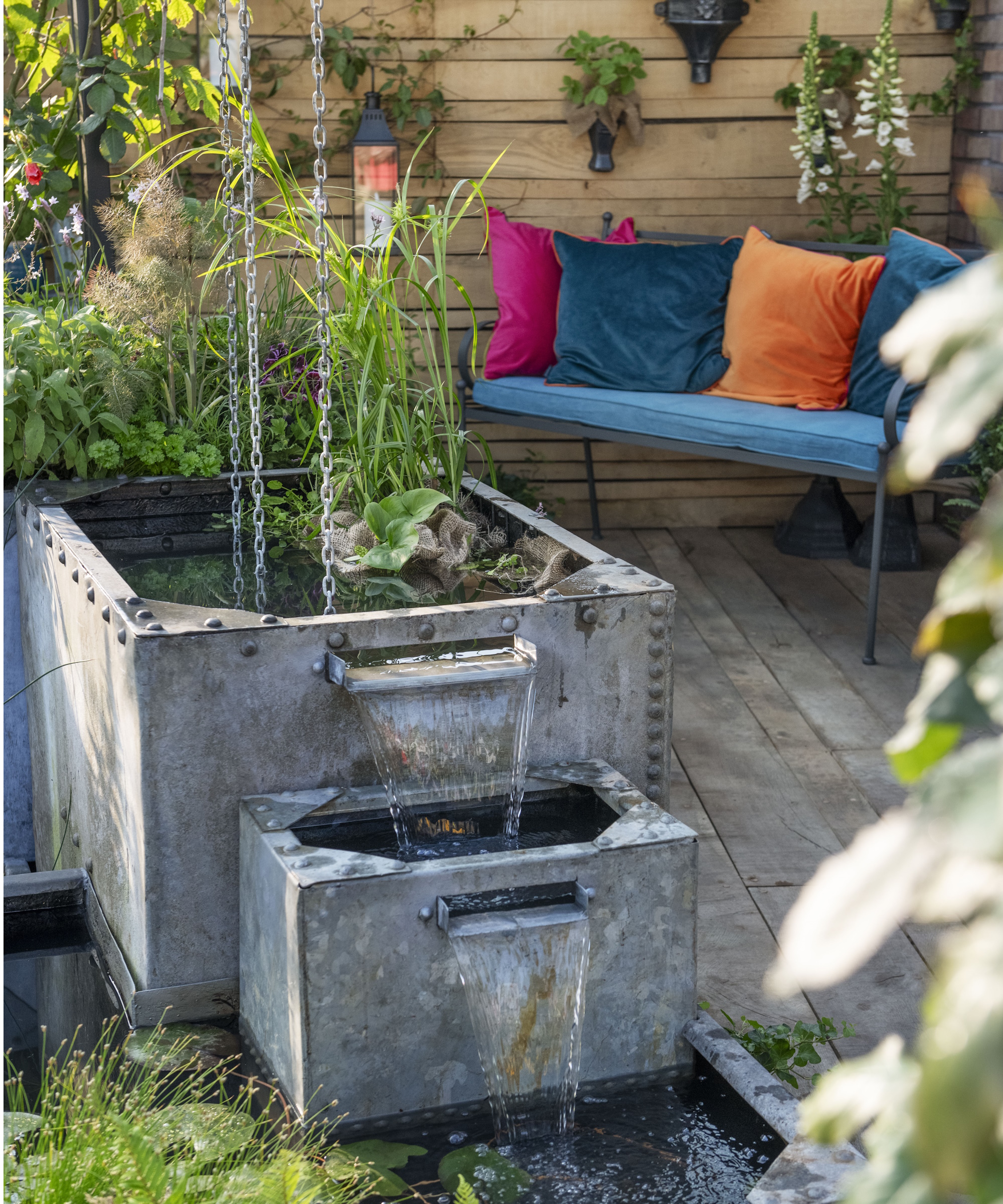 The Flood Re Flood Resilient Garden på RHS Chelsea Flower Show
