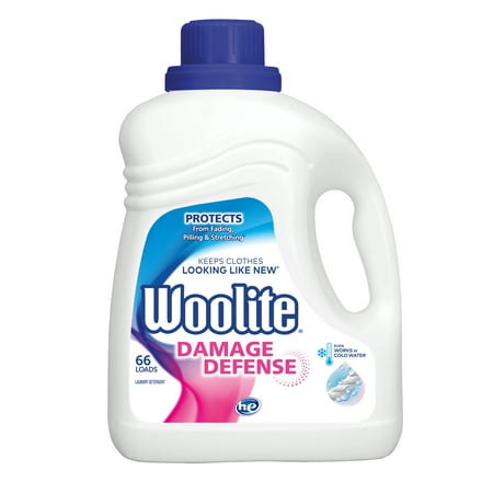 Woolite Gentle Cycle Flytende vaskemiddel, Regular & He Washers, 66 belastninger, 100 Fl Oz (pakke med 1)