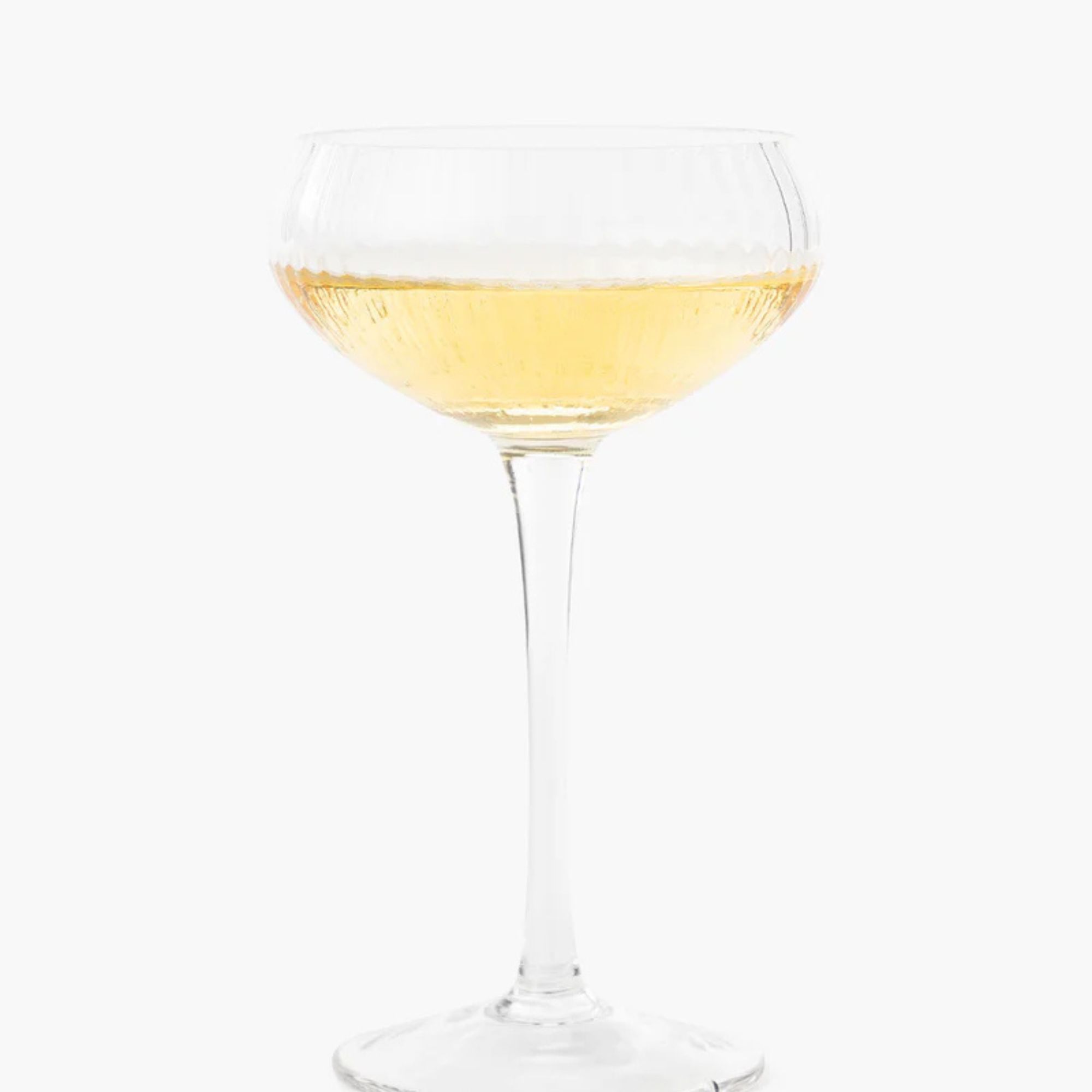Stilket champagneglass $16