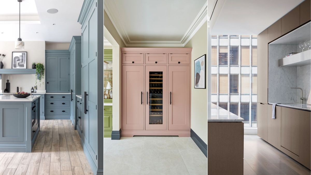 Hvordan skjuler du et kjøkkenkjøleskap slik at det ser elegant ut, men fortsatt er funksjonelt? Dette er den velprøvde metoden designere sverger til