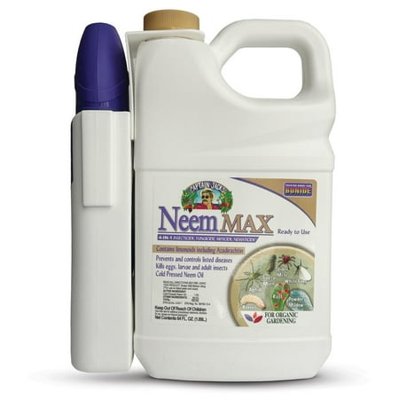 Captain Jack's 64 Oz Neem Max klar-til-bruk spray for sopp, insekt, midd og nematoder