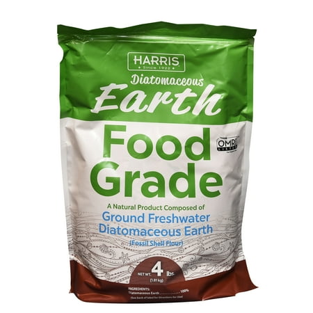 Pf Harris Food Grade Diatoméjordpulver, 4lb pose, dreper insekter naturlig