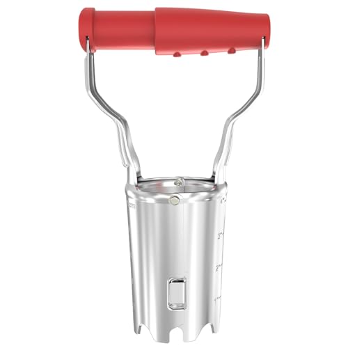 Flora Guard Bulb Planter med dybdemarkører - Automatisk jordfrigjørende frøløkplanter for planting/graving av tulipaner, påskeliljer, georginer og mer!