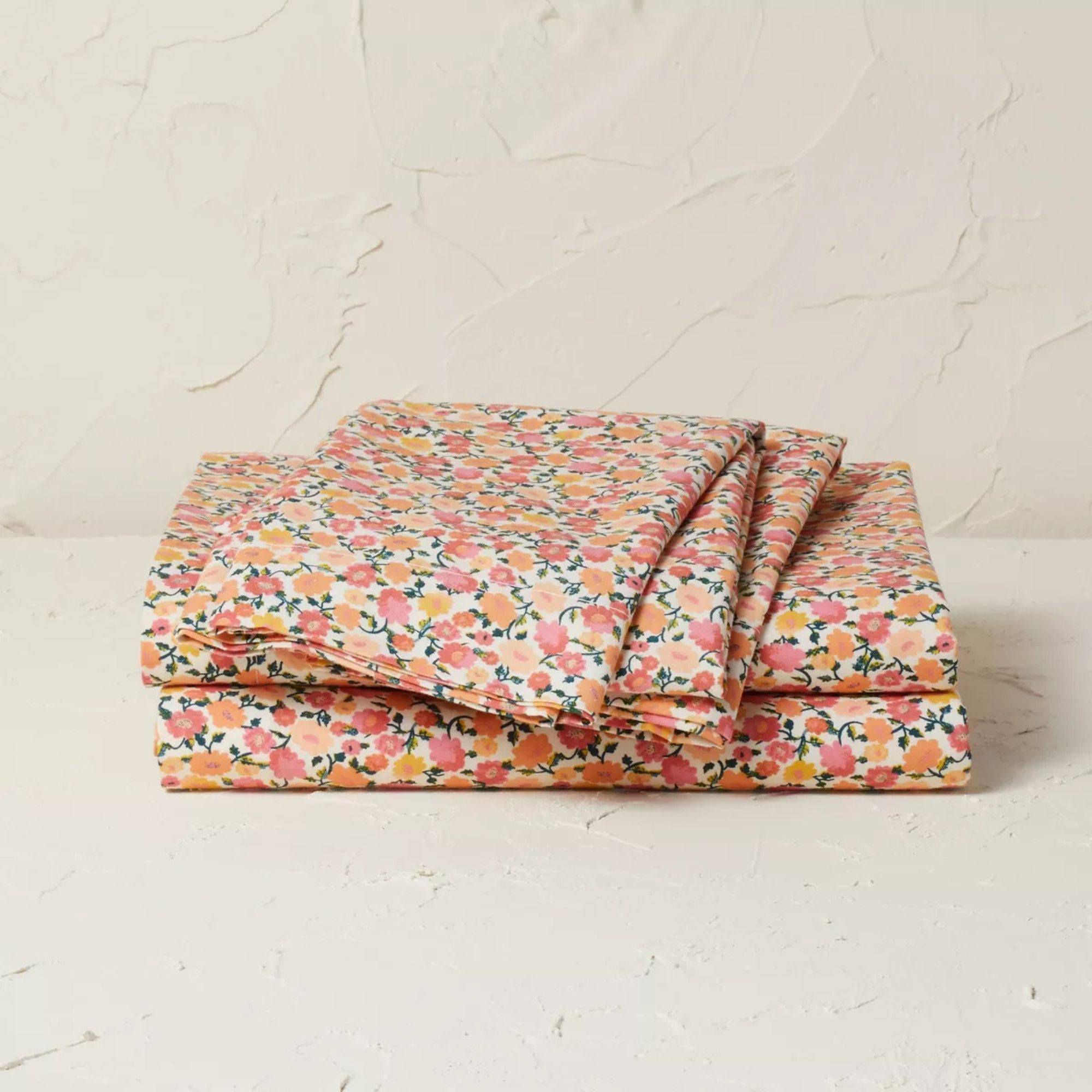 Trykt bomullsprogrammersett - Opalhouse ™ designet med Jungalow ™ (Floral) Full