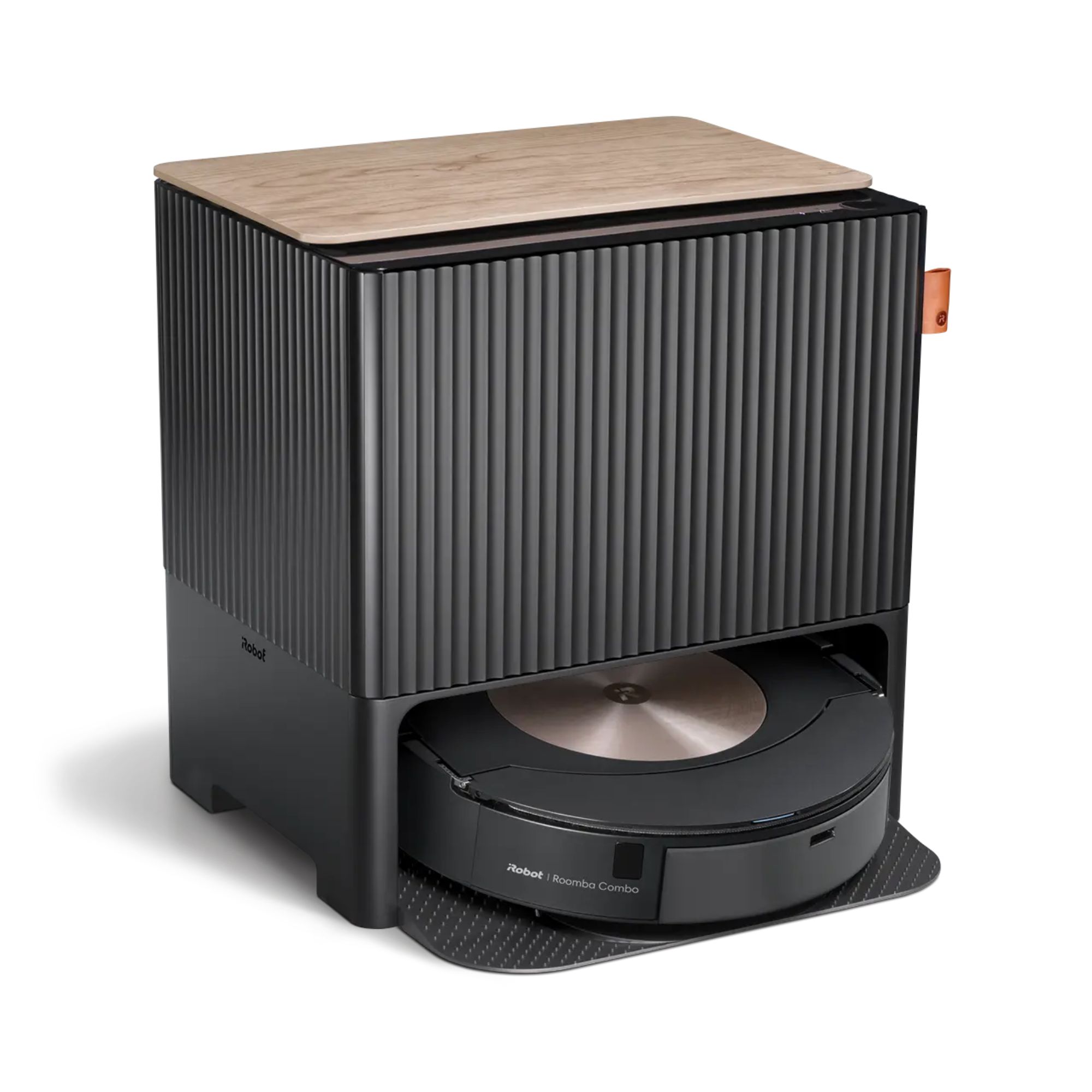 IROBOT ROOMBA J9+ COMBO mot en hvit bakgrunn.