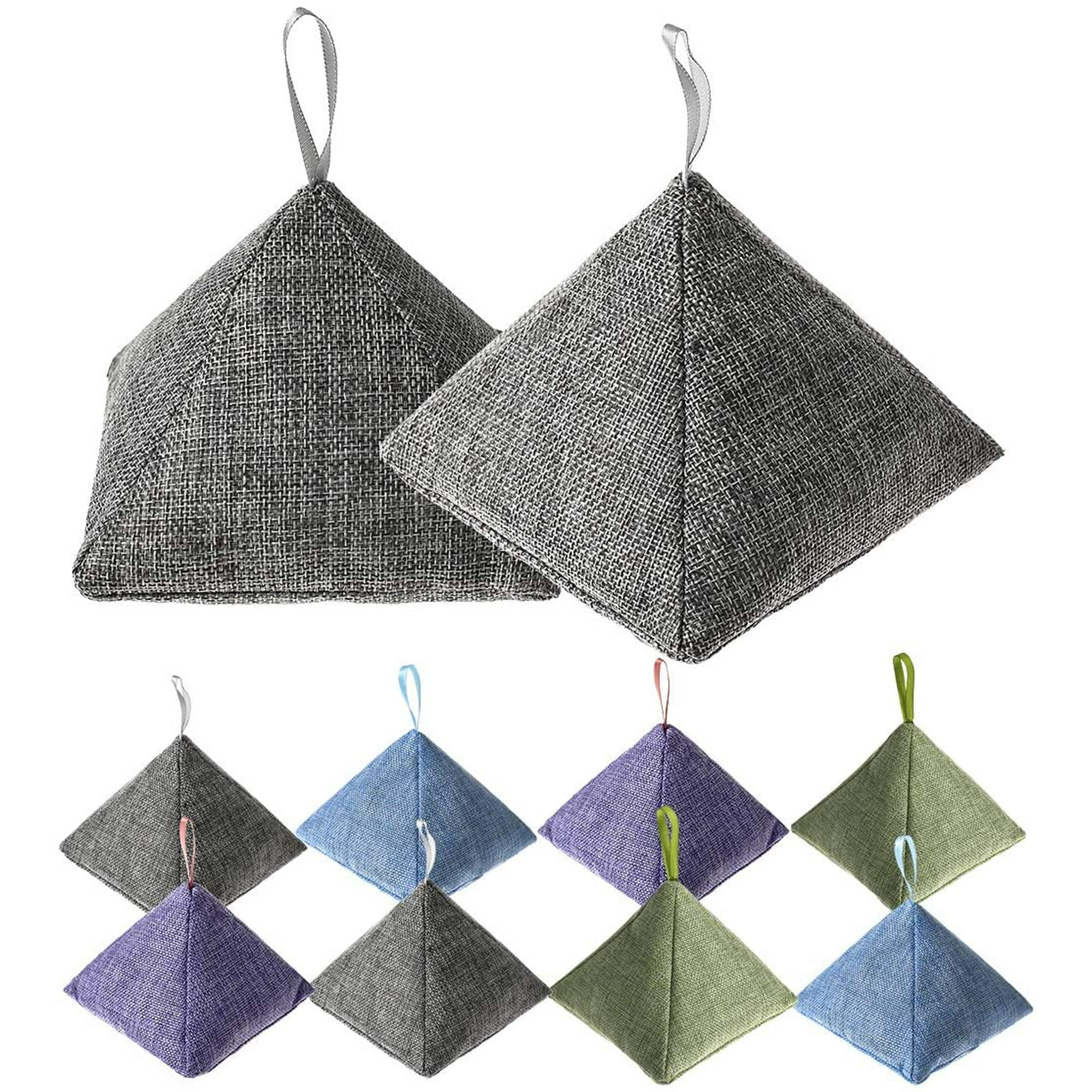 Walmart 8 Pack Charcoal Bamboo Bags Nature Fresh Charcoal Poss Aktivert kulllukt Absorber Eliminator Bag