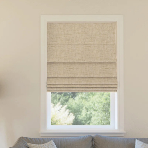 Beige isolert og svart ut persienner for rom