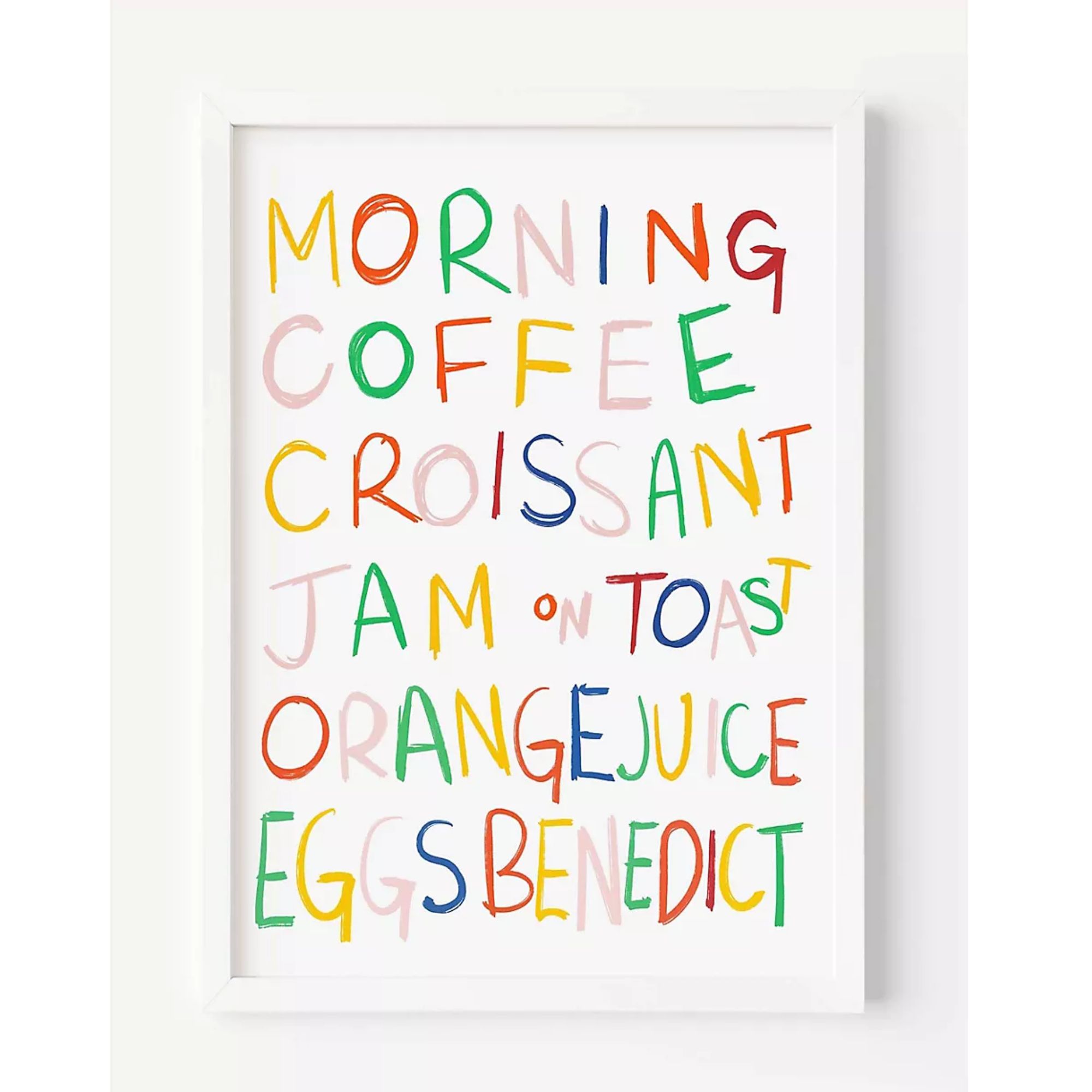 God morgen veggkunst