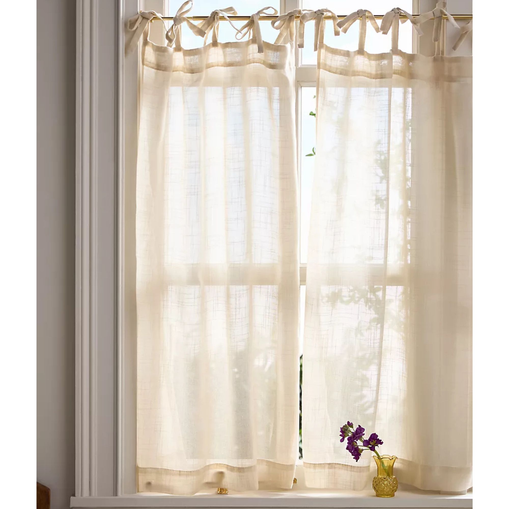 Lena Sheer Woven Café Curtainslena Sheer Woven Café Gardiner