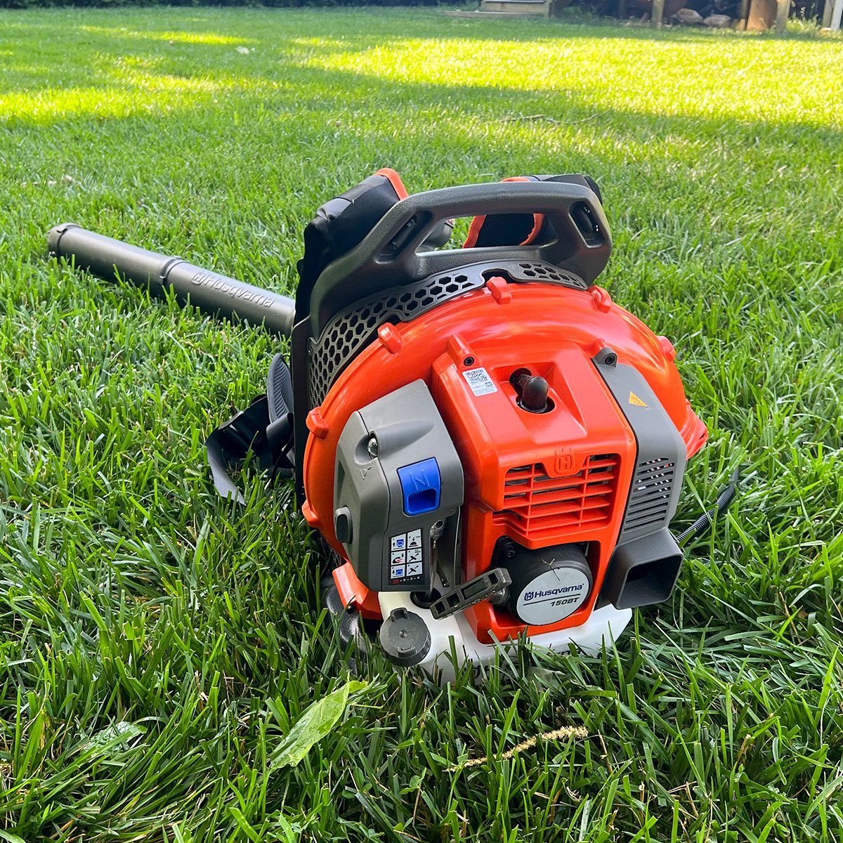 I’m a Professional Landscaper, and I Tried Husqvarna’s Backpack Leaf Blower