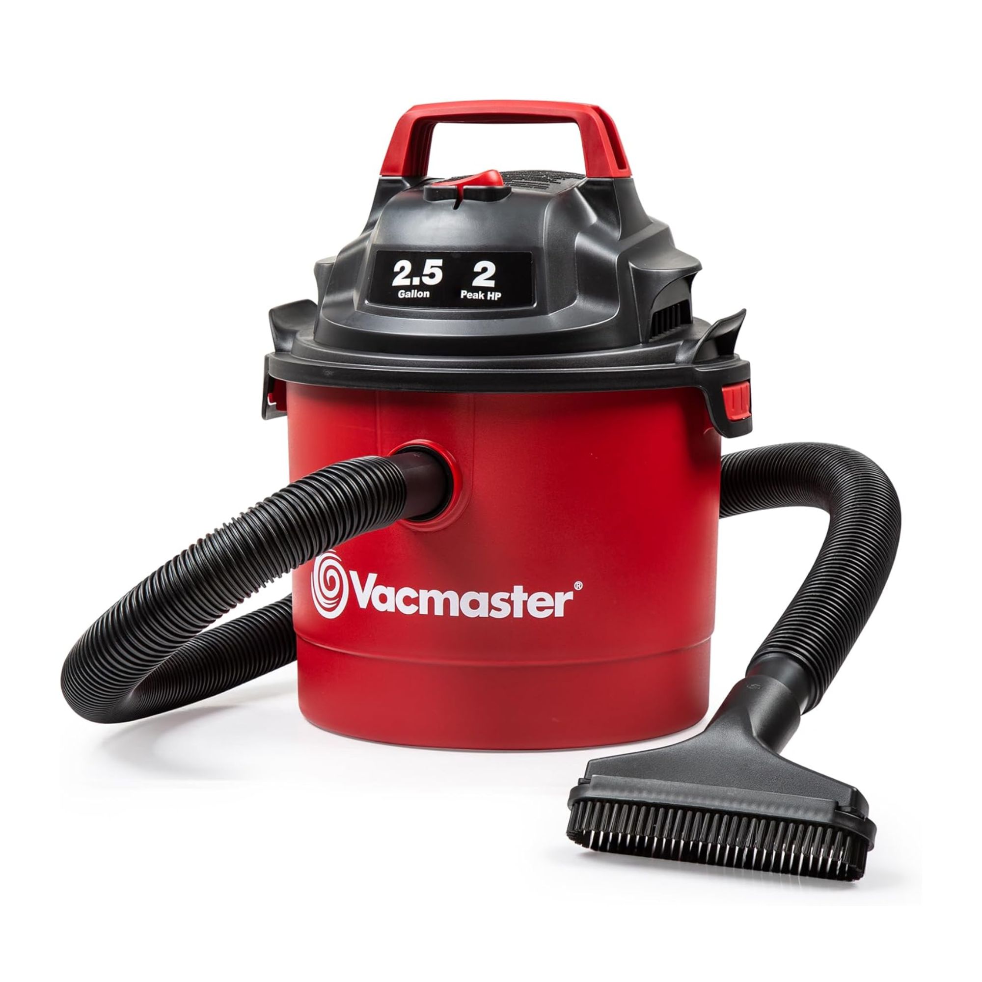 Vakmaster 2.5-gallon* 2 Peak HP Wall Mountable Wet/Dry Vacuum
