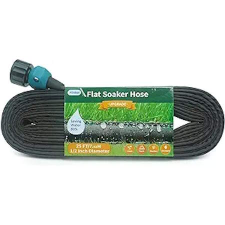 Flat soaker slange