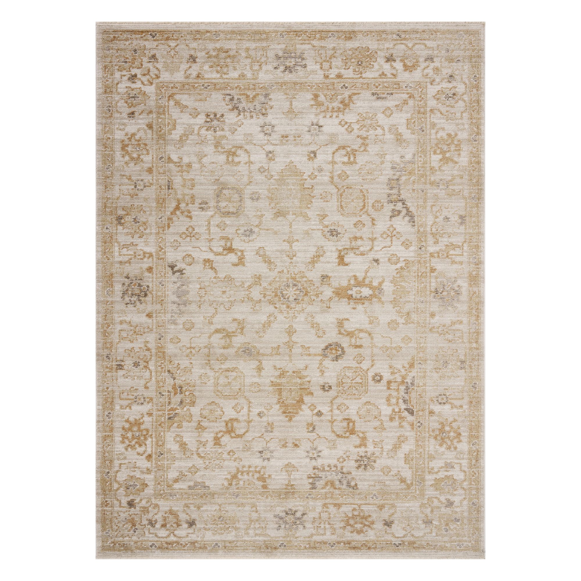 Loloi Magnolia Home av Joanna Gaines Pace Collection Pac-07 Sunset/Stone 5'-3" x 7'-6" Område teppe