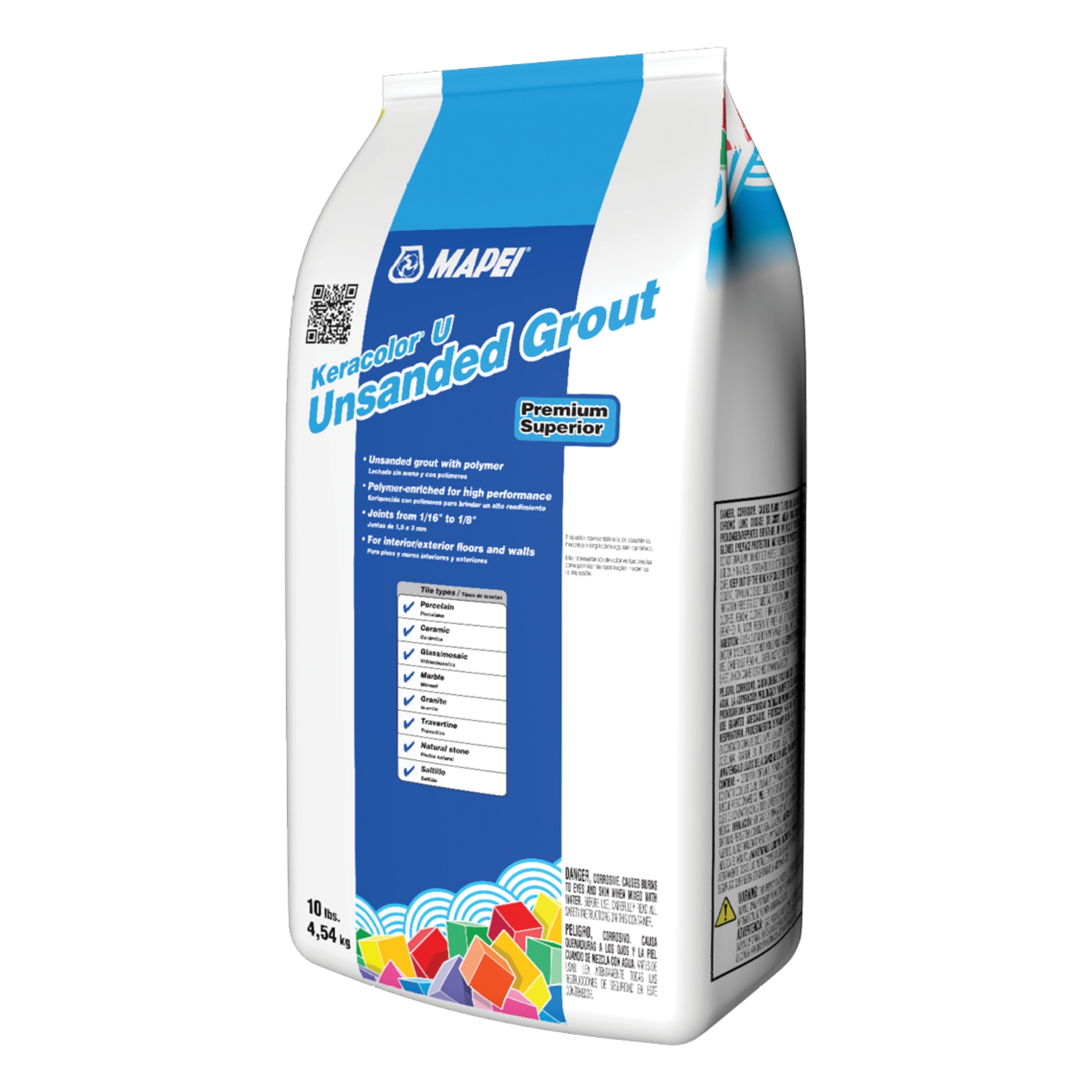 Keracolor U UNSADERT fugemasse 10lb