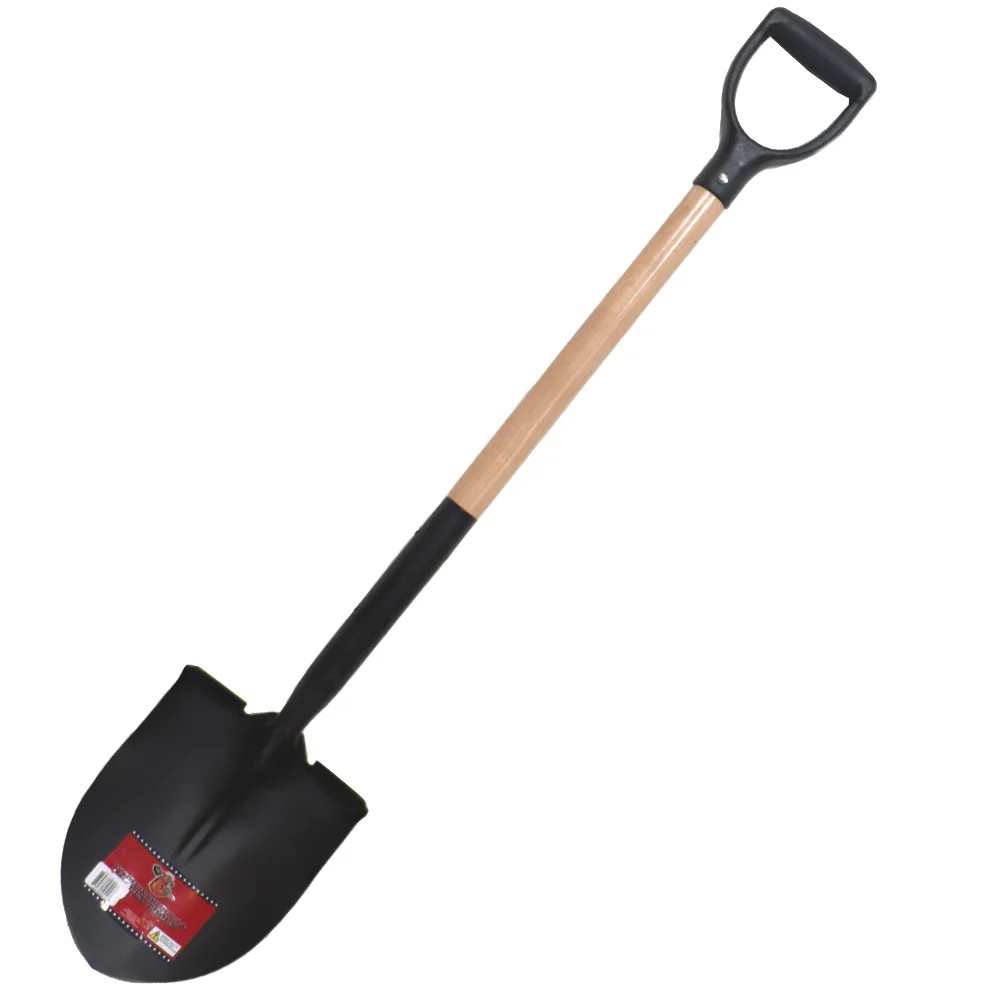 Bully Tools Round Point stålspade