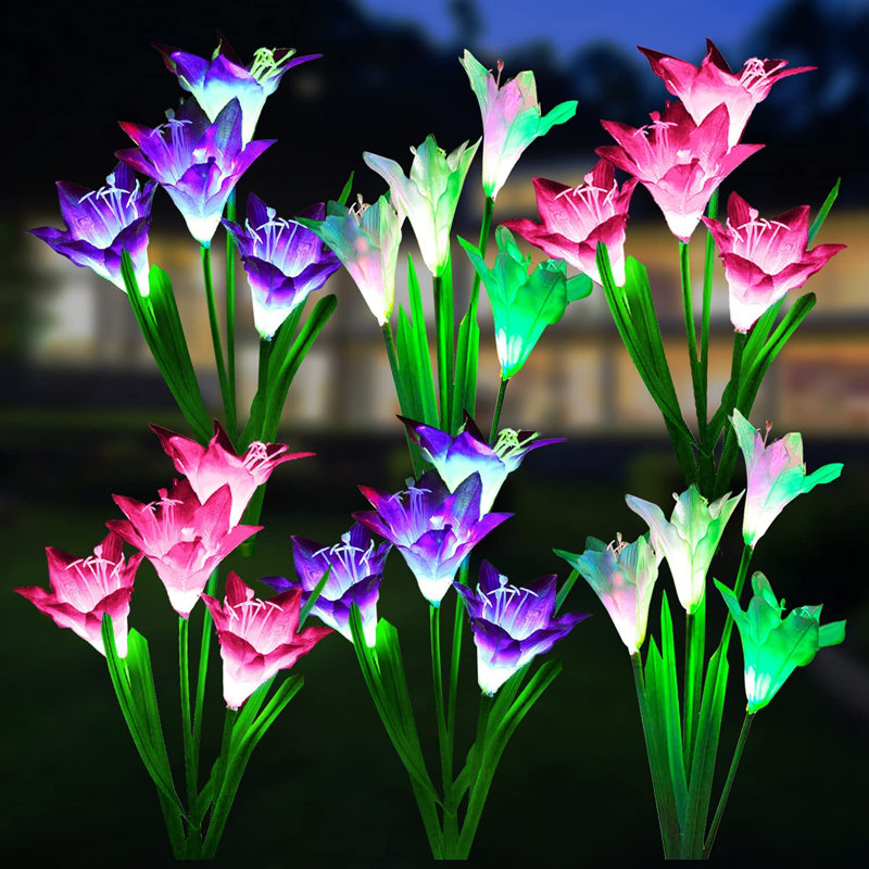 Kooper Multi Color Low Spenage Solcelled LED Pathway Light & Reviews | Wayfair