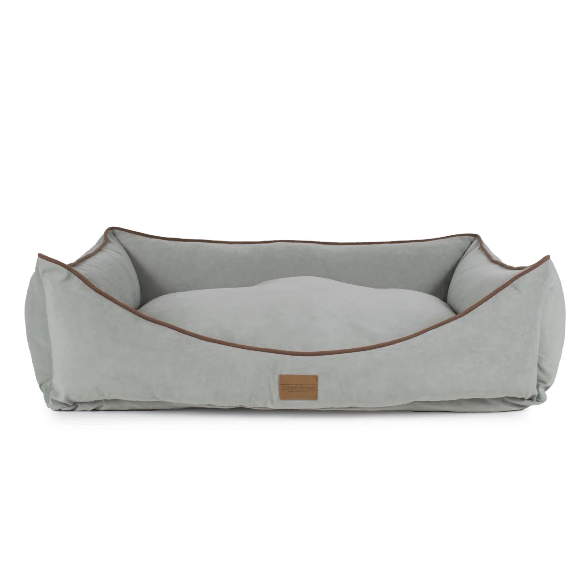 grå og brun hundeseng av wayfair