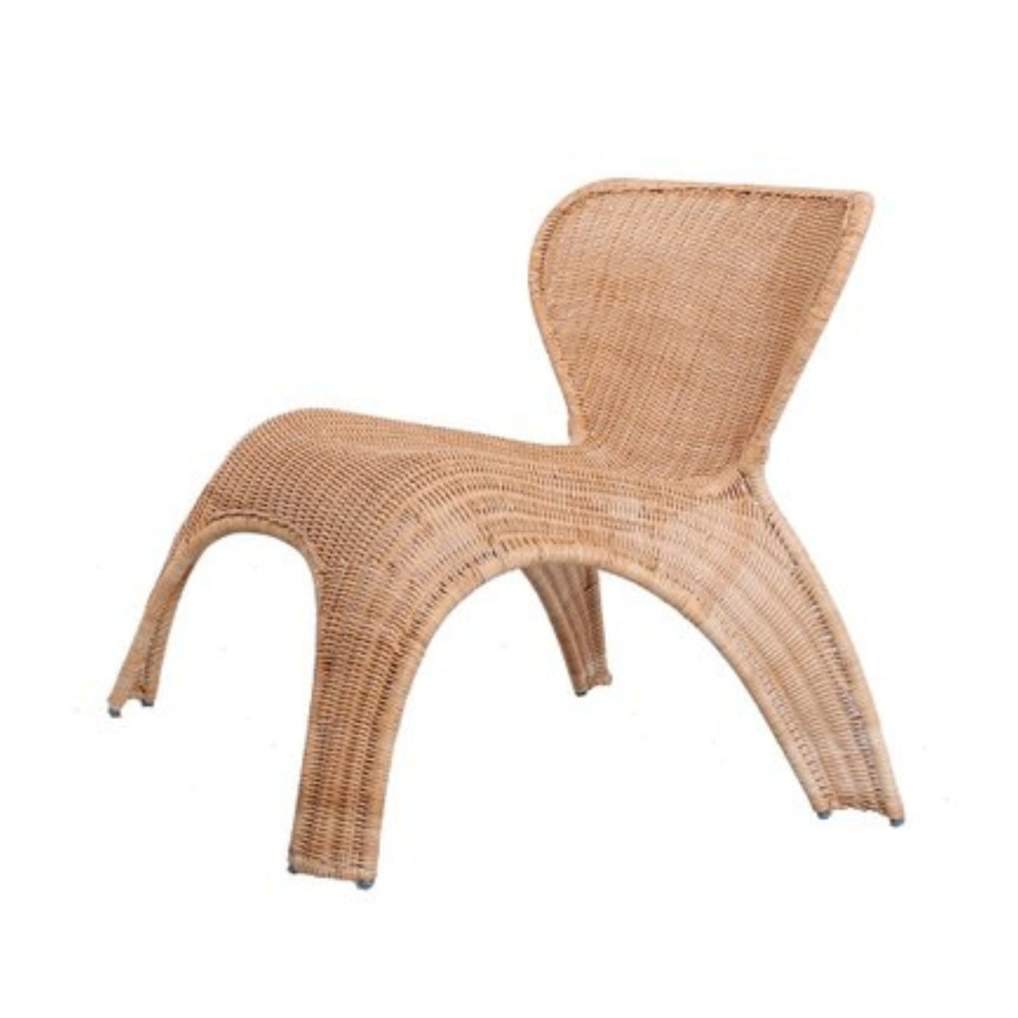 Postmodern Wicker Rattan Chair fra Ikea, 1990 -tallet