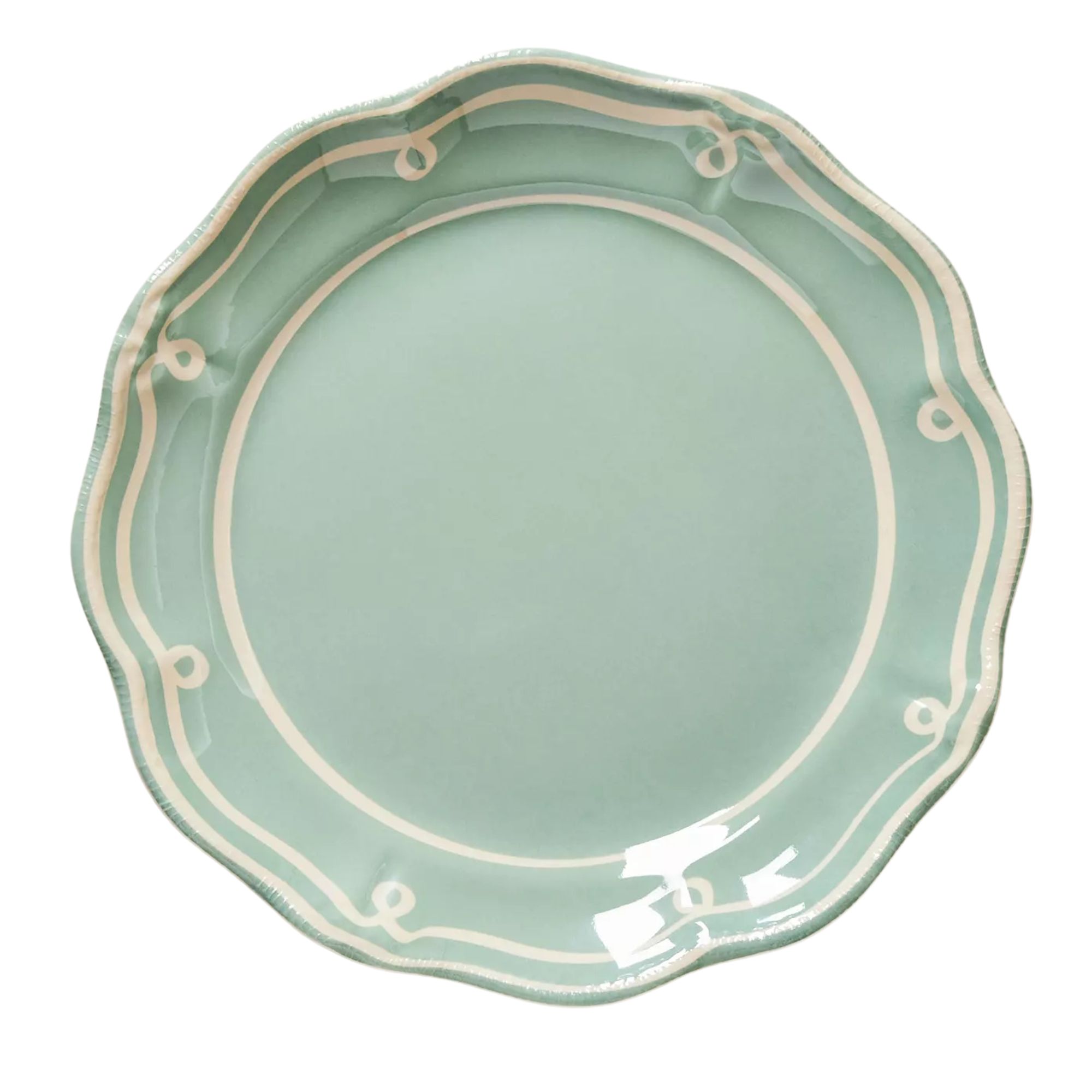 Anthropologie, Twirl melaminsideplater, sett med 4
