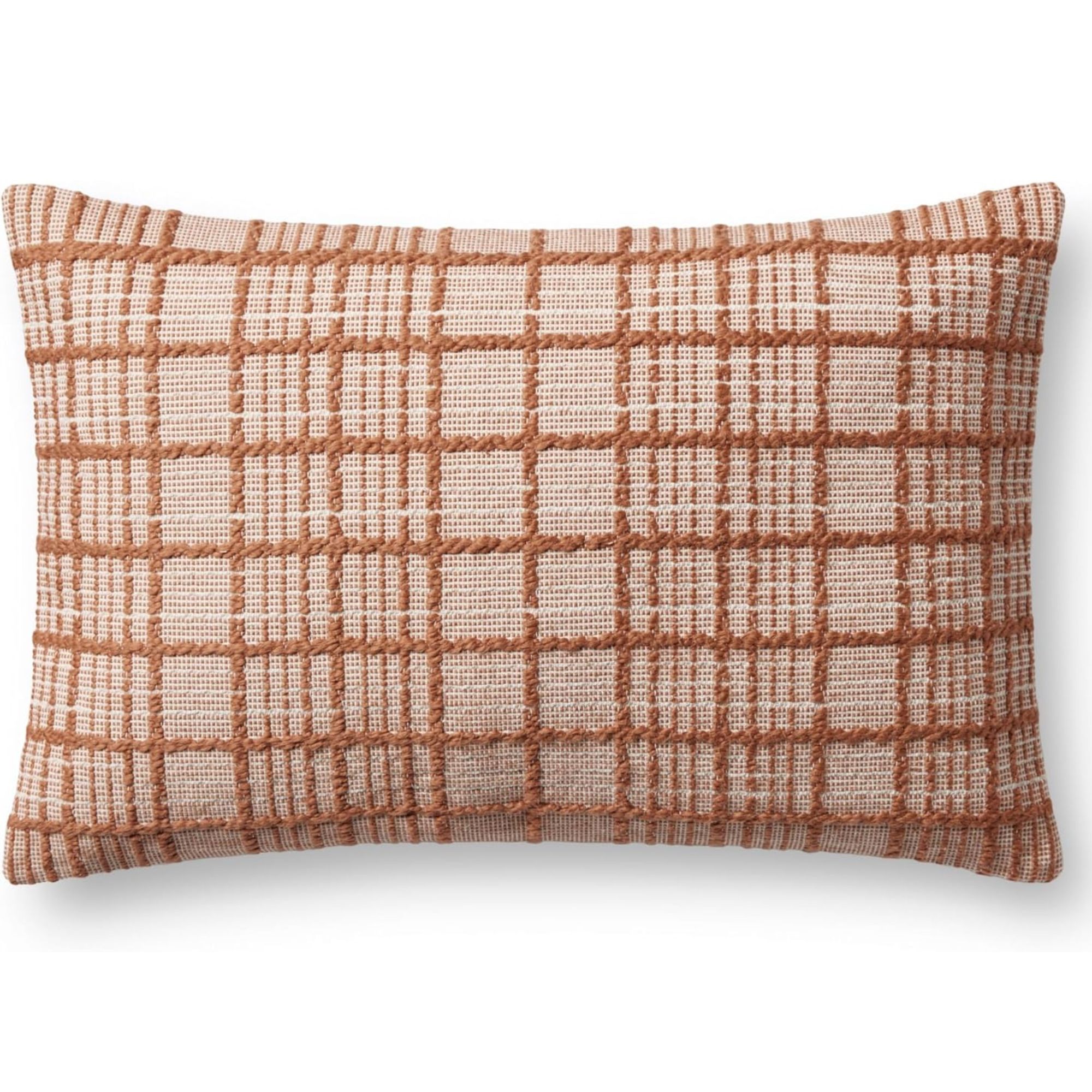 Loloi Magnolia Home av Joanna Gaines Liv Collection PMH0064 Rust 13 '' X 21 '' Deksel m/nedpute